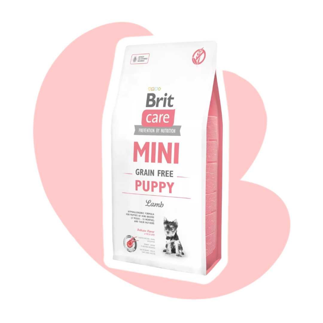 Brit Care Mini Grain free Puppy Jagnięcina 7kg dla szczeniąt