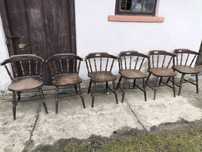 Krzesła kapitańskie Bonanza Newada Thonet PRL