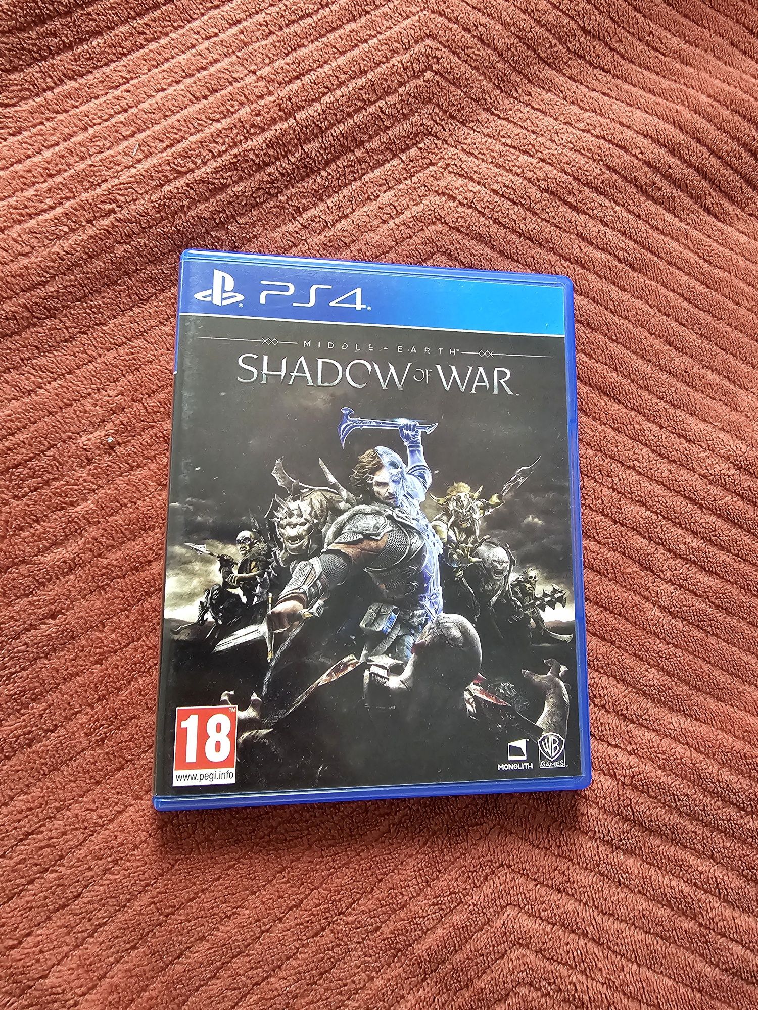 Middle Earth Shadow of War PlayStation 4 PS4 PS5 gra jak nowa