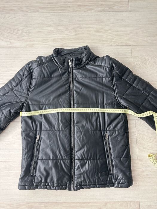 Мужская кожаная куртка Pepe Jeans оригинал чоловіча шкіряна курточка