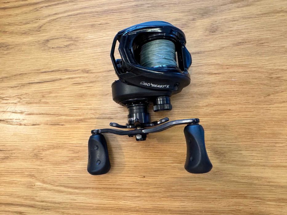 Multiplikator Abu Garcia Revo Beast X 41-L do dużych przynęt, stan bdb