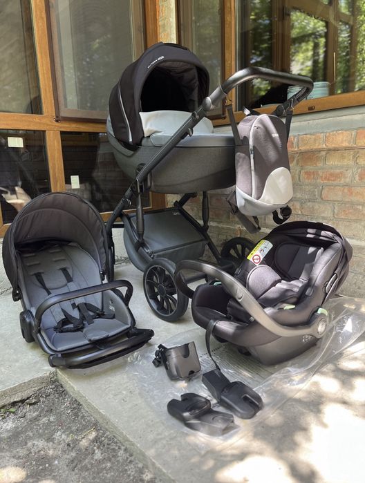 Візочок ( коляска)  3 в 1 від Anex M type Pro модель Tech grey