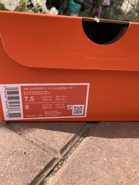 Сороконожки Nike Air Zoom Mercurial Superfly X Academy TF