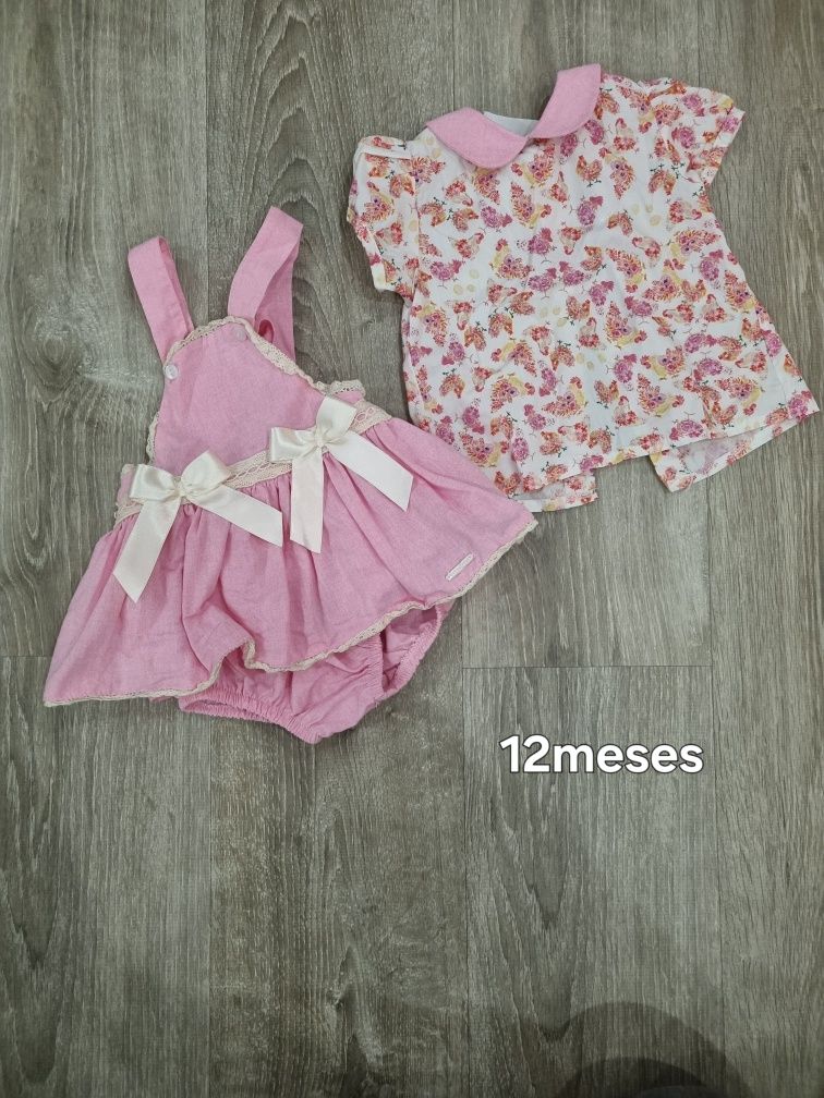 Roupa e acessórios de bebe vários meses