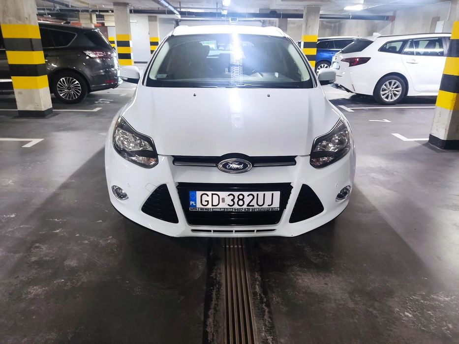 Ford Focus Ford Focus MK3 Titanium 2014 Biały/Stan bdb!