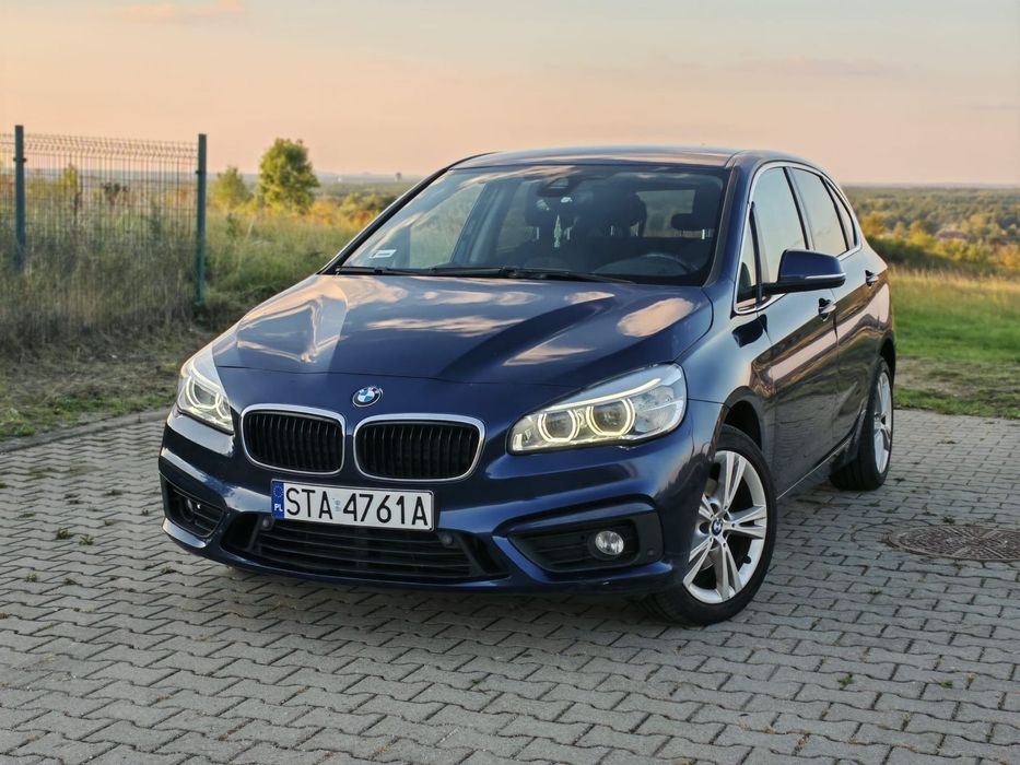 BMW Seria 2 BMW 2 Active Tourer Advantage 218d F45 2015 150KM + 2 komplety alufelg