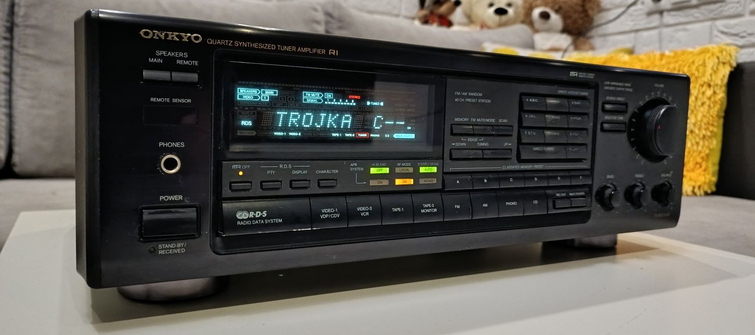 ONKYO TX-9031 RDS amplituner A/V. Stan idealny.