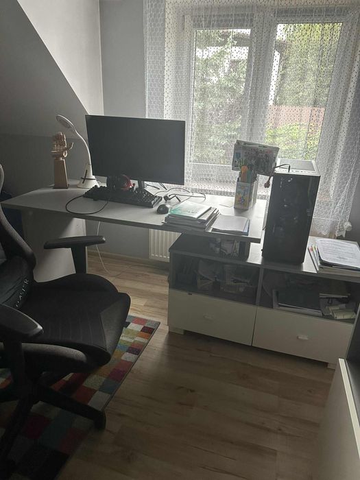 Zestaw mebli z łóżkiem dla nastolatka/chłopca  MEBLIK super opcja