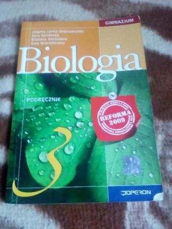 Biologia 3-podręcznik do gimnazjum,wyd.Operon