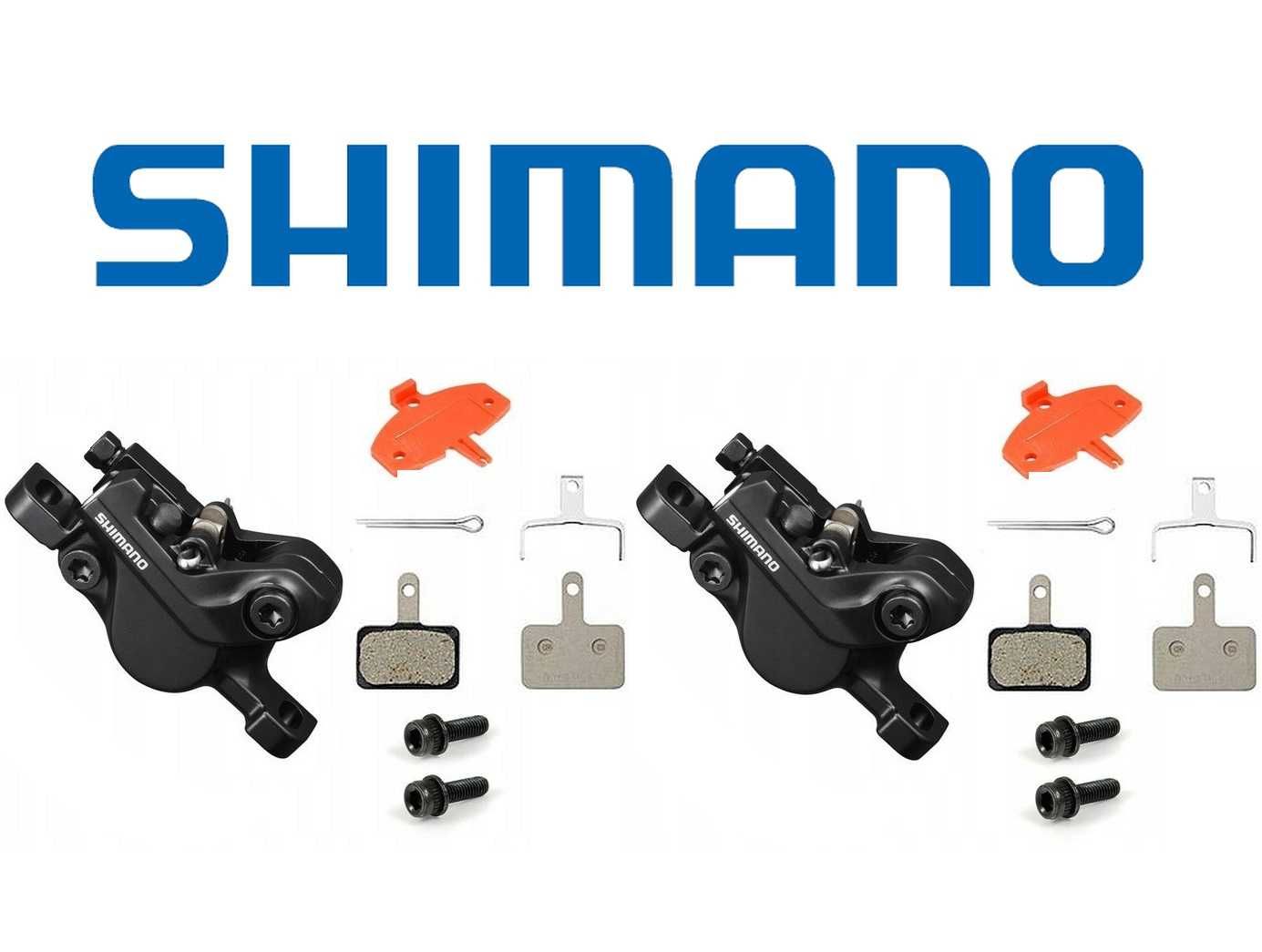 2 * NOWY Zacisk hamulcowy Shimano Deore BR- MT500 przód tył Post Mount
