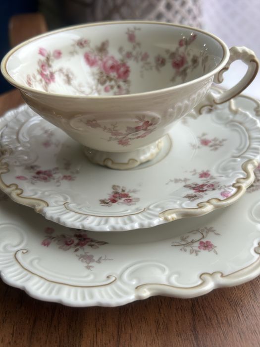 Sorau  Carstens-Żary trio porcelana