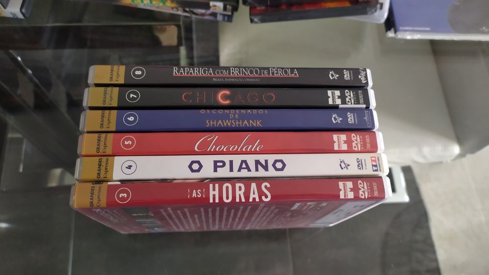 Coleção de 6 filmes pela expresso NOVOS