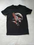 T-shirt, koszulka, Allsaints,  S, czarny, print
