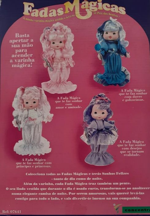 Vintage 1997  Fadas mágicas