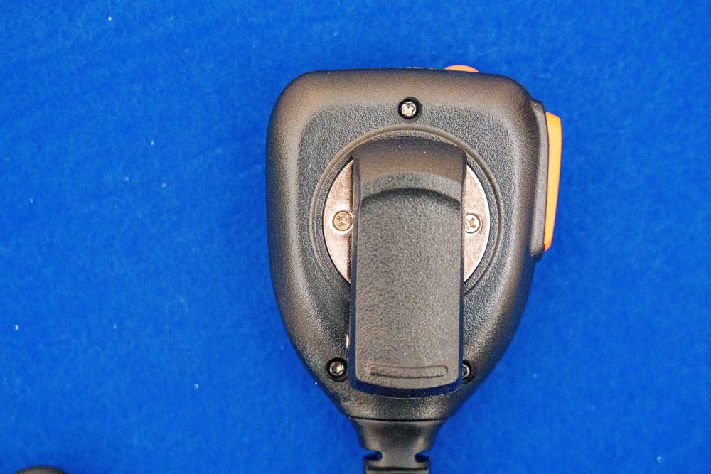 Microfone PTT para radio Walkie Talkie Bintilk, novo na embalagem.