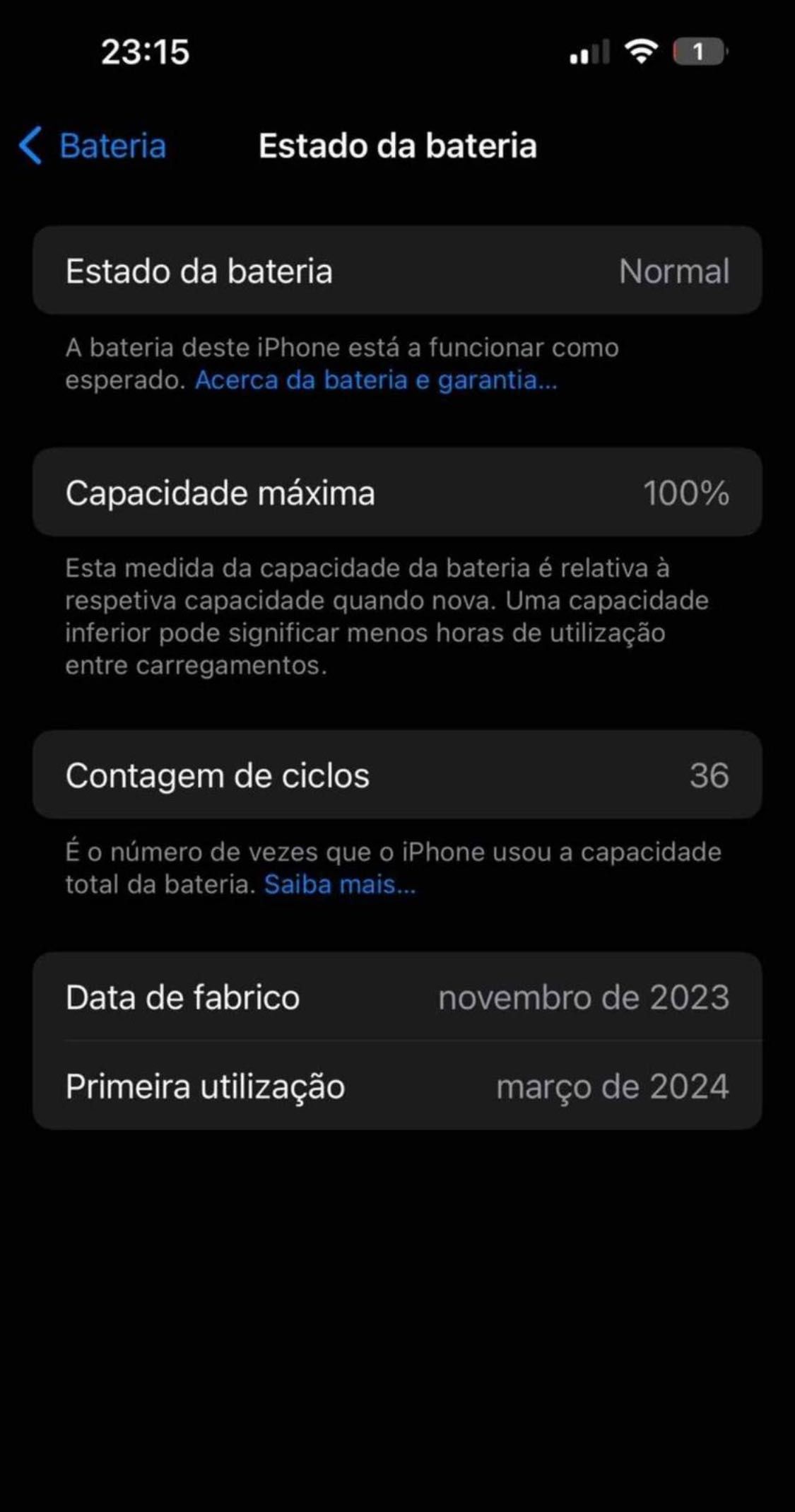 iPhone 15 128Gb Rosa Pink COMO NOVO