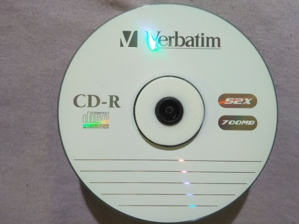CD-R Verbatim. Упаковка 25 штук.