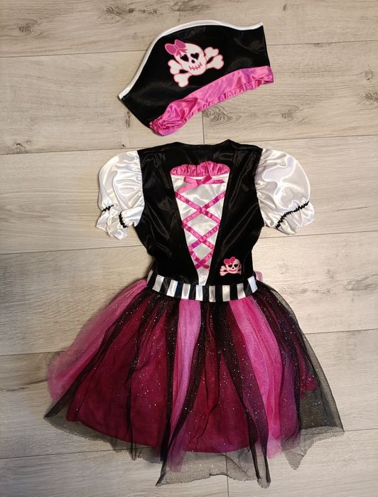 Карнавальний костюм піратка дівчинка пірат розбійниця 7-8 років Хеллоу