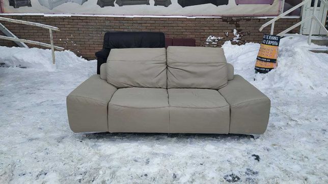 Кожаный двухместный диван "Mello" (210131) из Германии
