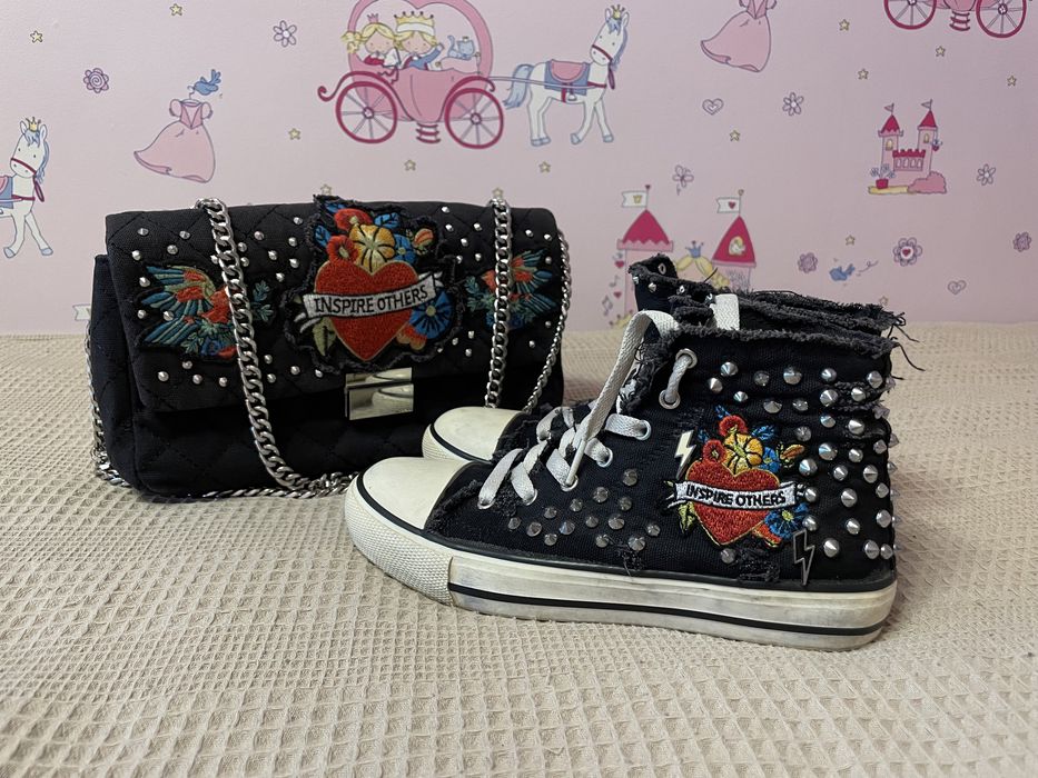 Кеды+сумка Zara размер 35