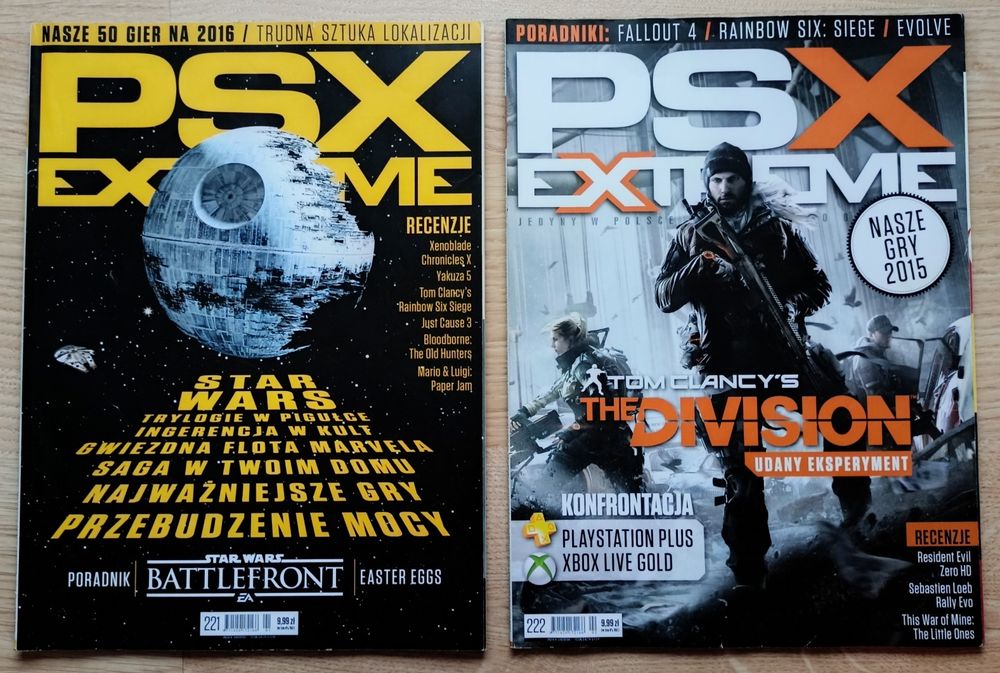 PSX Extreme czasopismo rocznik 2016