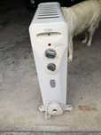 Aquecedor elétrico como novo