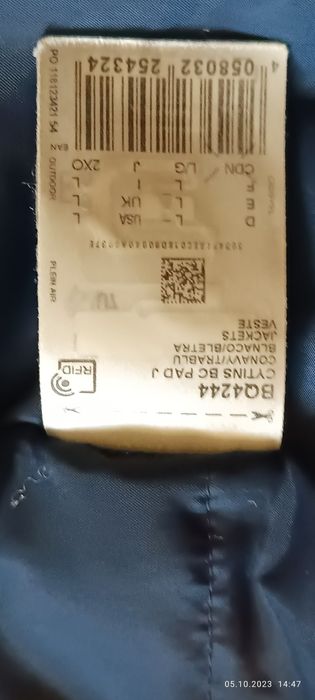 Куртка adidas Cytins BQ4244 L