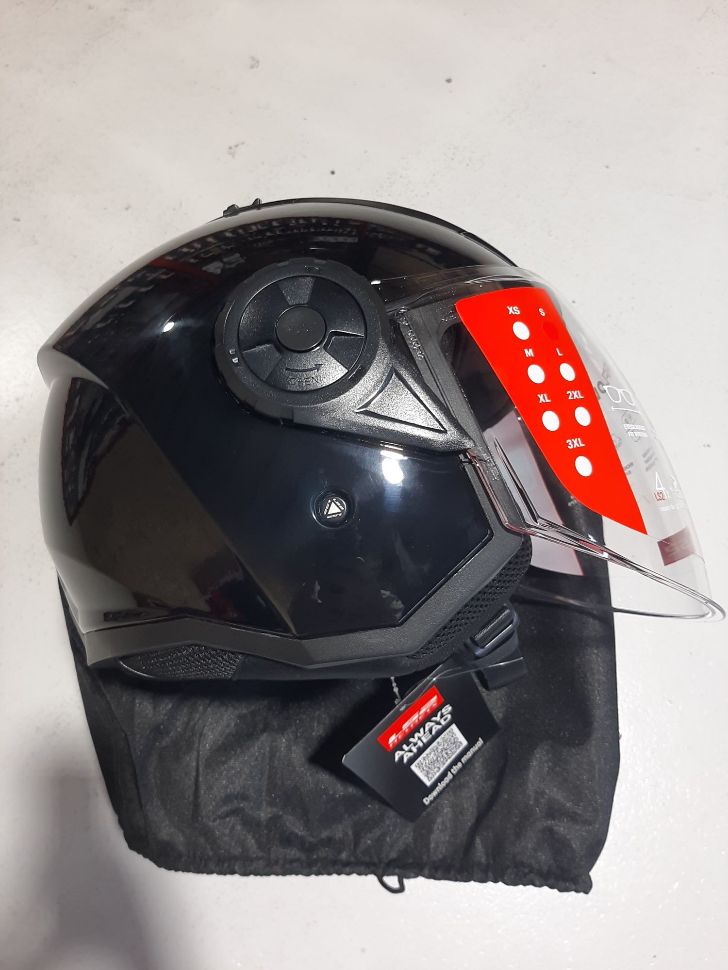 Capacete Ls2 Aberto