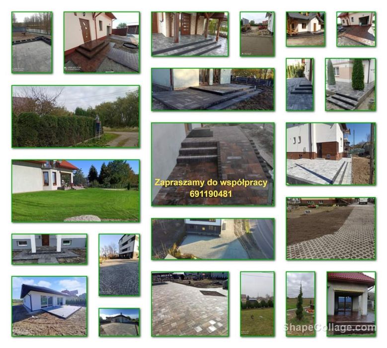 Usługi brukarskie i ogrodnicze