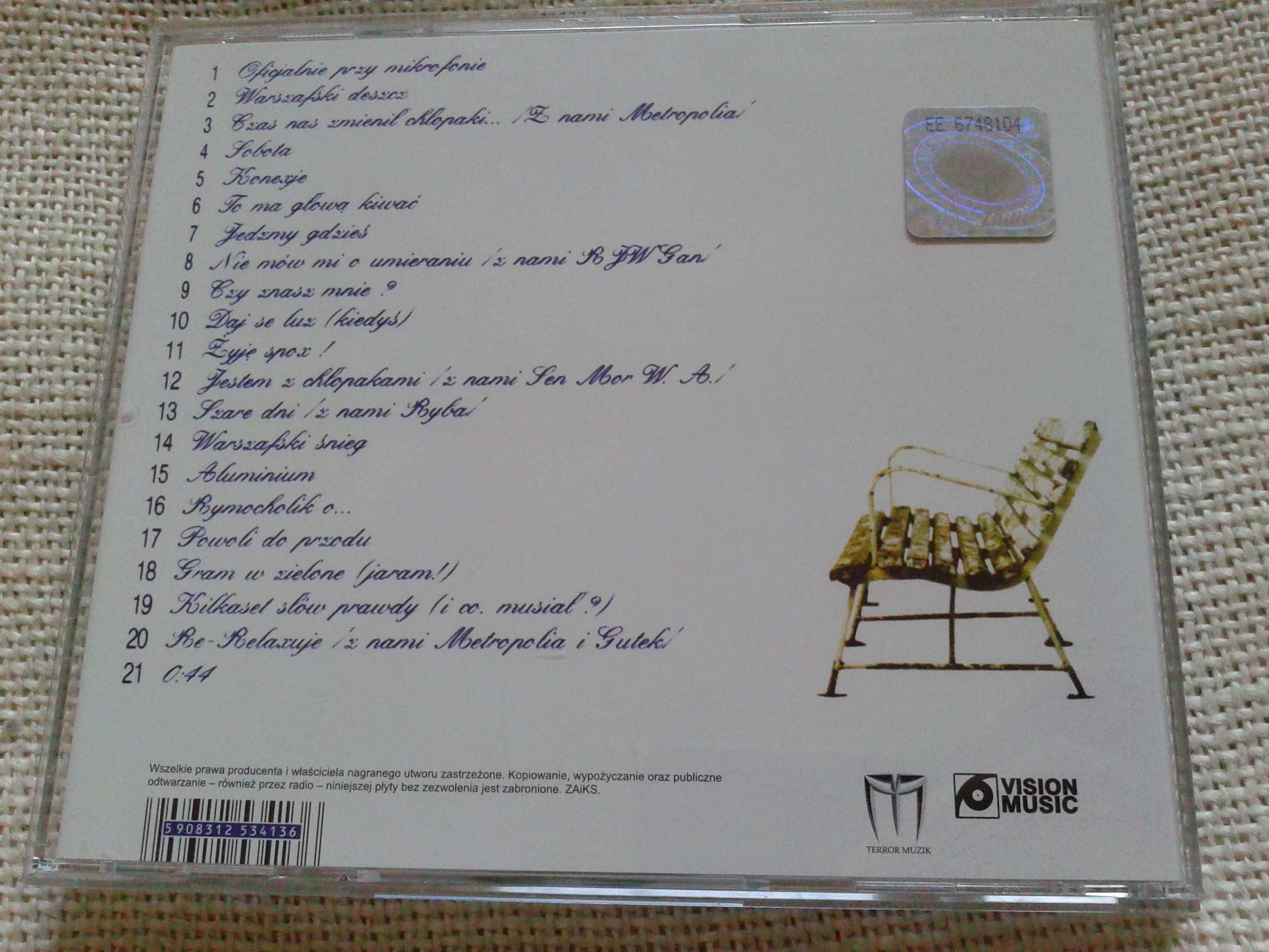 Warszafski Deszcz - Trzyh,: Nastukafszy  CD