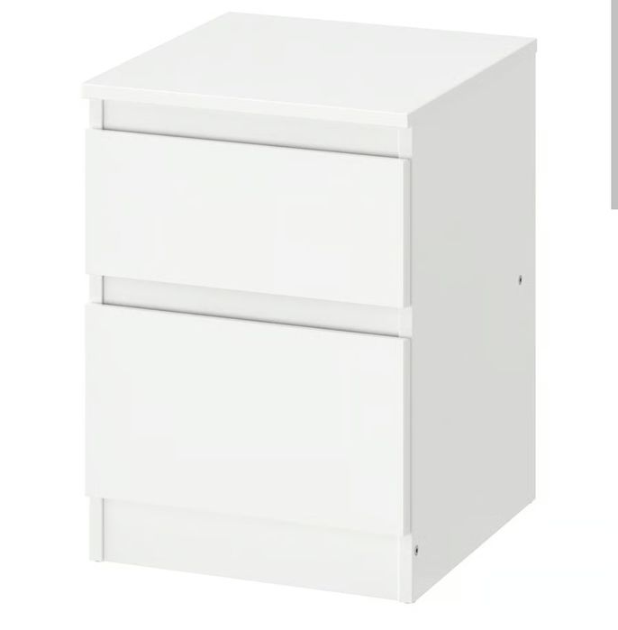 Mesa Cabeceira IKEA KULLEN – 2 gavetas (nova, na embalagem)