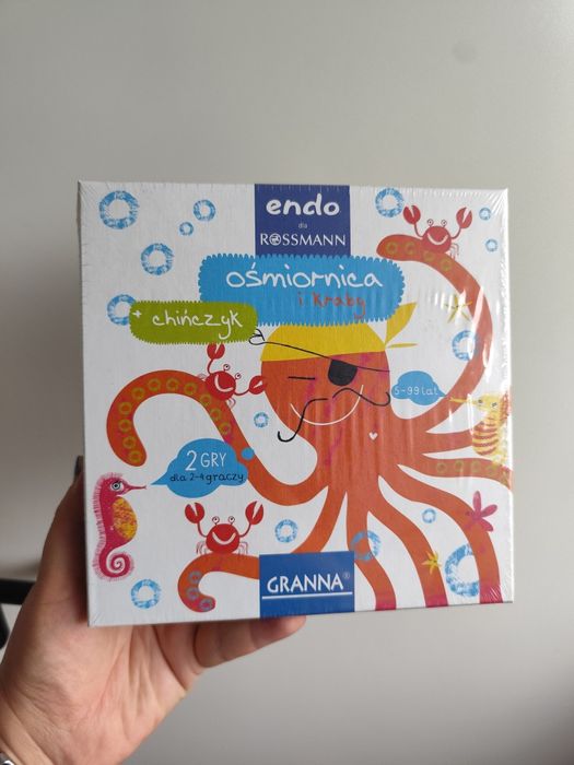 Gra ośmiornica i kraby chińczyk