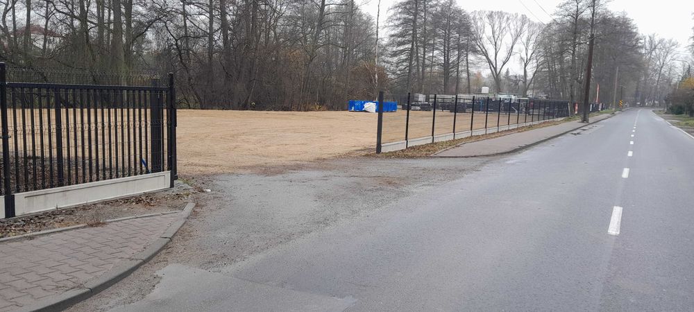 Utwardzony i ogrodzony plac do wynajęcia ,dojazd TIR