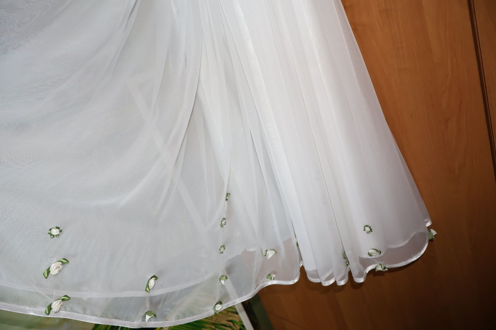 Sukienka w stylu BOHO biała/ ecrue