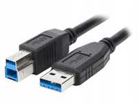 Kabel USB 3.0 A-B | SuperSpeed 5Gbps Drukarki, Skanery, Audio - 1,5 m