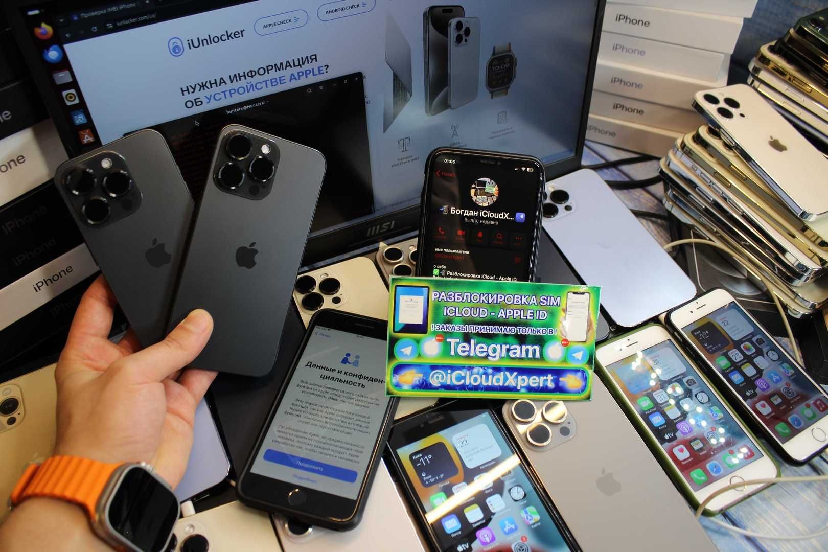 Снятие блокировки iCloud | Быстрая разблокировка iPhone, iPad, MacBook