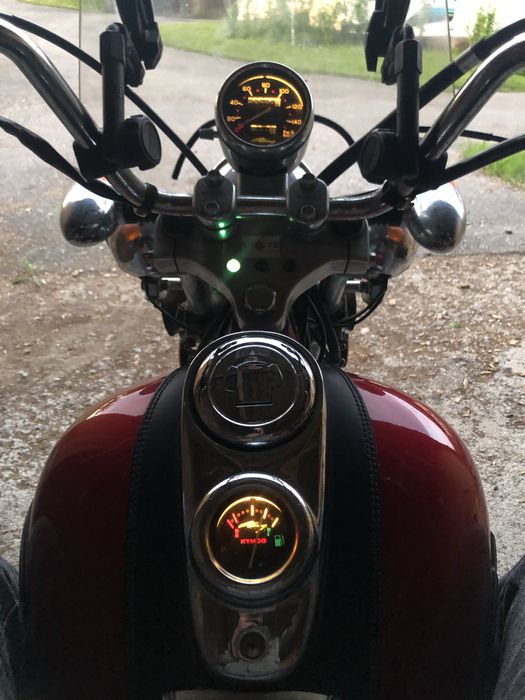 Kymco Zing 125 – 1998, 5 500 km, kat. B, sakwy, czerwony!