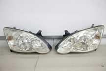 Reflektor lampy przód kpl prawa lewa Toyota Corolla e12 lift lampa