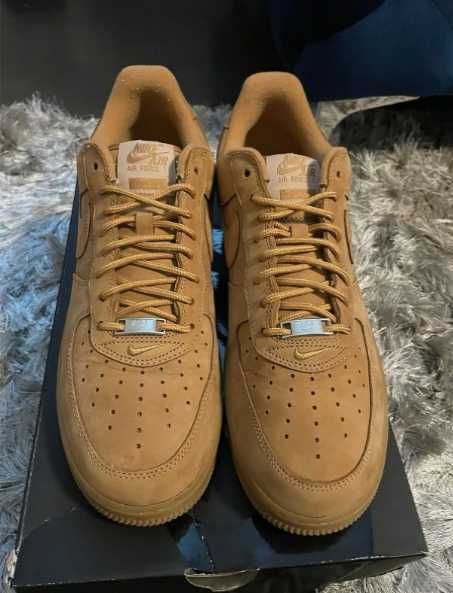 Buty Trampk Nike Air Force 1 Low SP Supreme Wheat R.45
