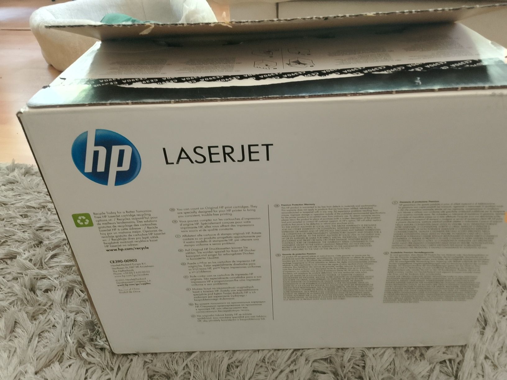 Nowy toner HP 90A czarny