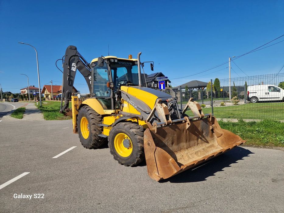 Volvo BL71  Koparko-ładowarka Volvo BL71 Joystick