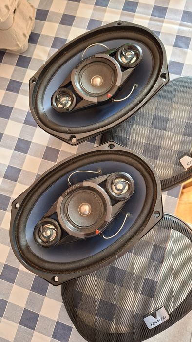 colunas ovais da kenwood de 200w