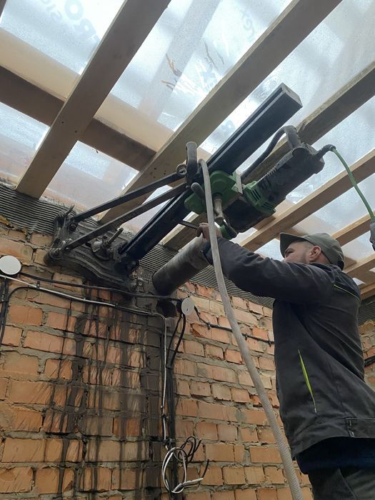 Різка Бетону, Сверління Отворів, Буріння Отворів різної складності