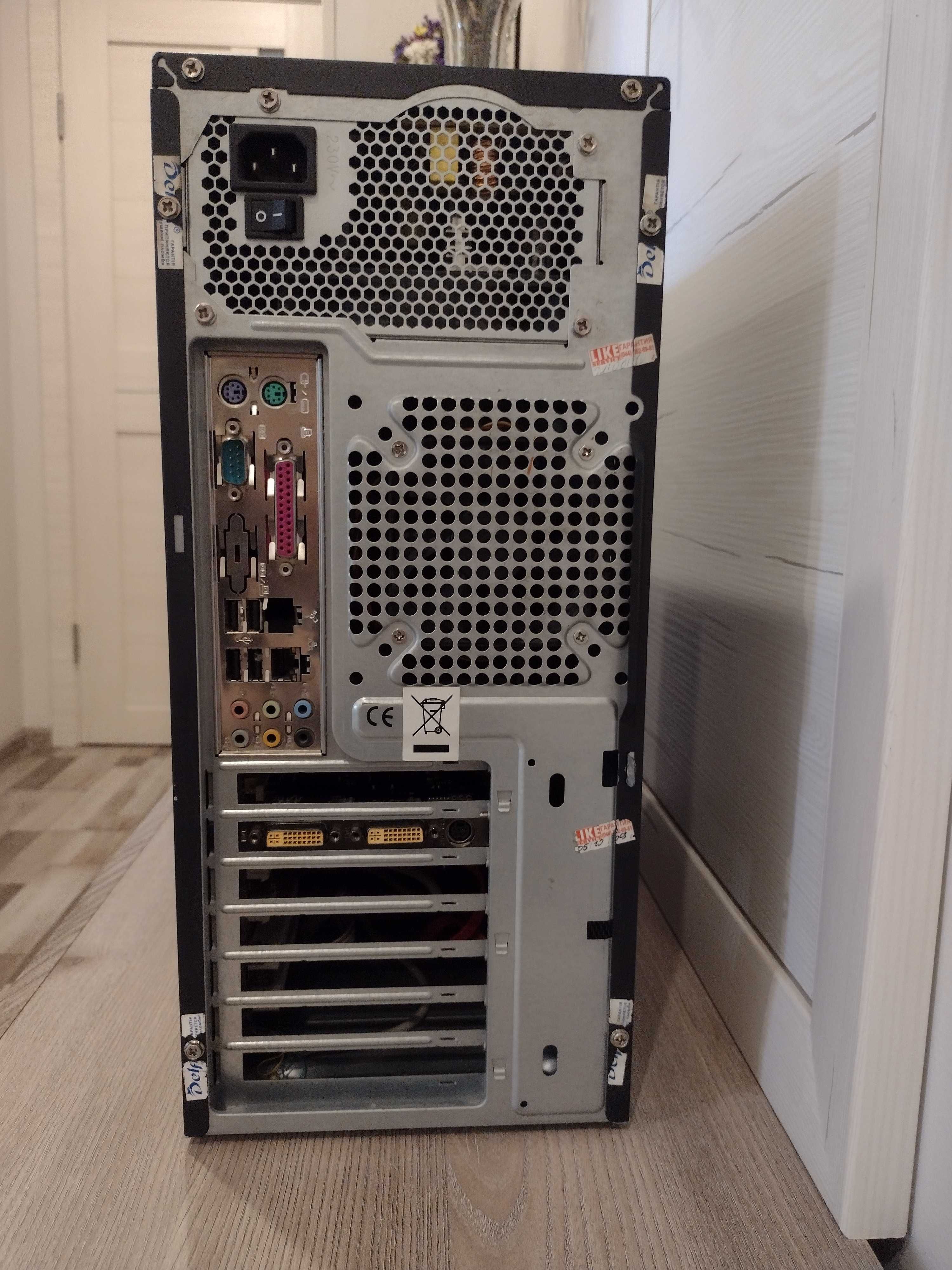 Компьютер Core 2 Duo E8400, 4gb RAM, Zotac GeForce 9500GT