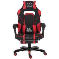 Krzesło Gamingowe dla gracza X-Stream z tkaniny Czerwony