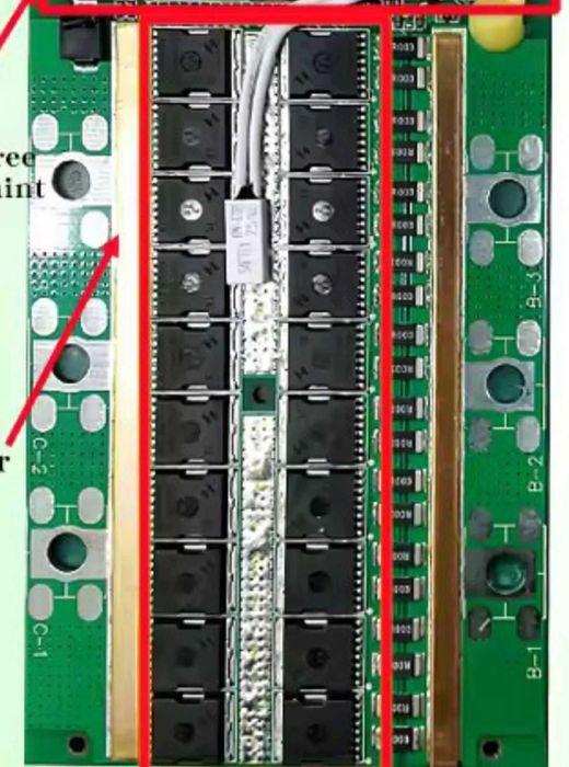 Продам плату для LiFePo4 акб BMS 8S 120A
