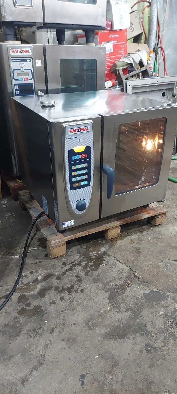 Пароконвектомат Rational SCC61, с автомойкой, Б/У