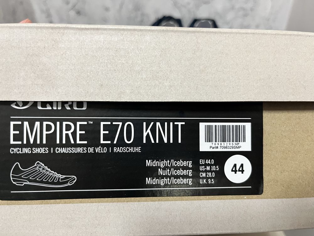 Buty rowerowe Giro empire e70 knit spd sl szosowe 44
