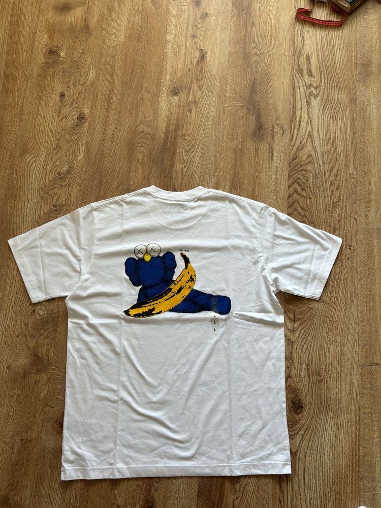 T-shirt Kaws uniqlo warhol L deadstock nowe