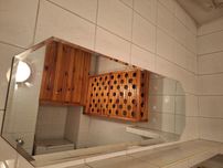 Lustro fazowane po bokach 100x40